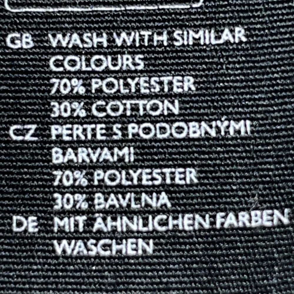 COS Men's Jogger Pants - Cotton Blend Black with Zip Cuff - Sz. Small - EUC - Picture 12 of 13